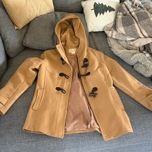 Michael Kors Camel Toggle Trench Coat